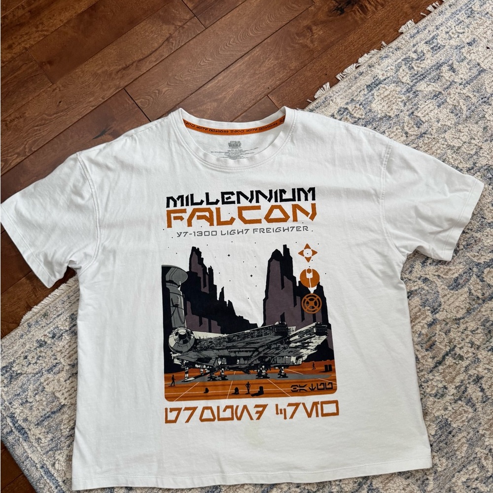 Disney Parks Exclusive Star Wars Millennium Falcon Graphic Tee